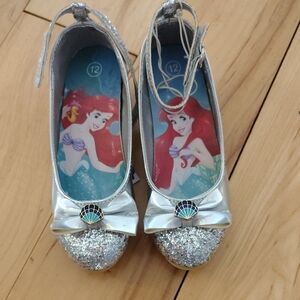 Silver Glitter Ariel Shoes